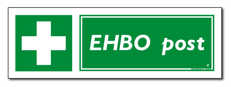 EHBO posters aanvragen voor evenementen